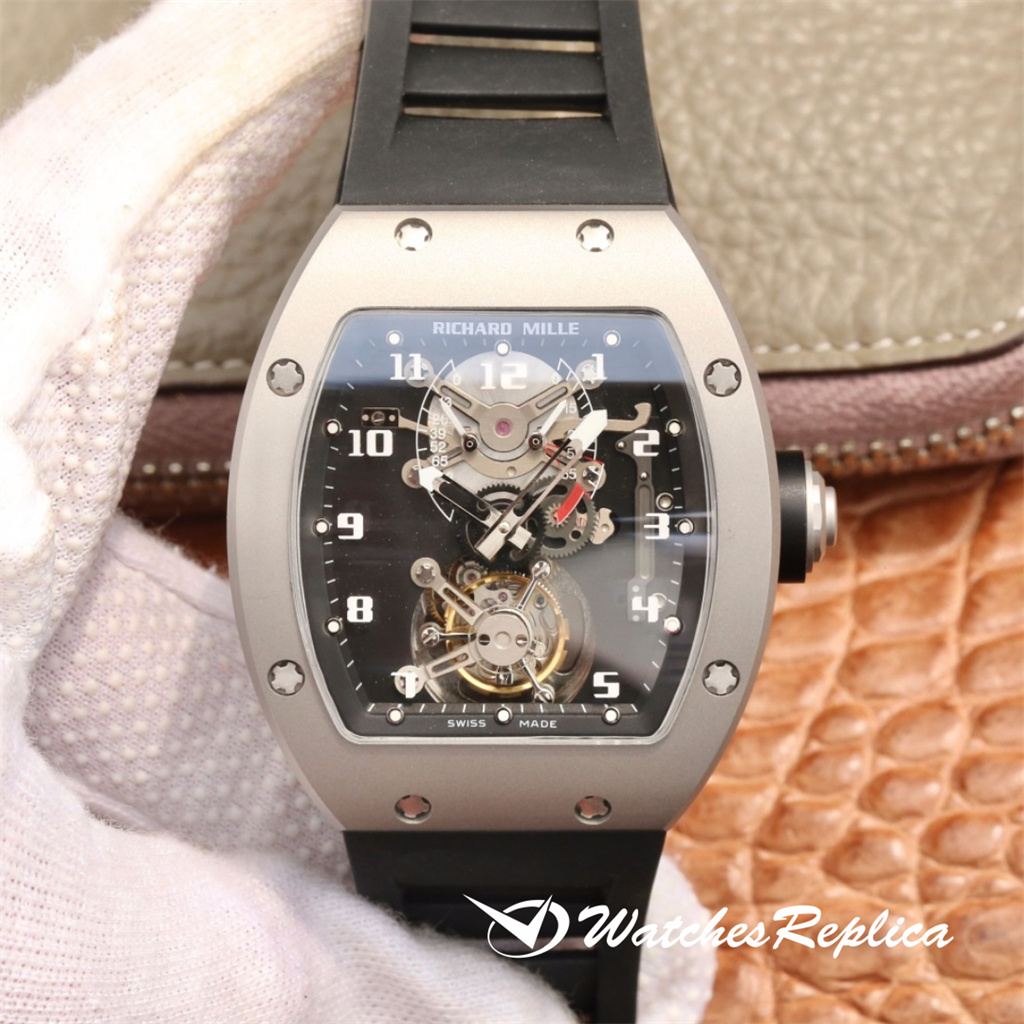 Topp Perfect Richard Mille RM001 Real Tourbillon Upgrade Klockor